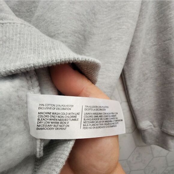 Nwt U.S. Polo Assn. Boys Sz 8 Print Sleeve Fleece Crewneck Sweatshirt - Picture 5 of 8